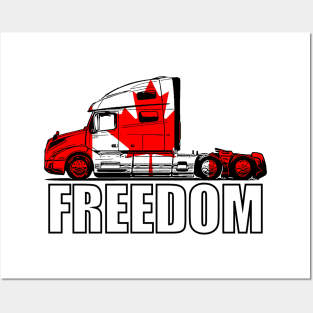 Freedom Convoy - Canadian Truck Posters and Art